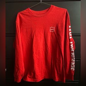 Huf Red Longsleeve - Medium